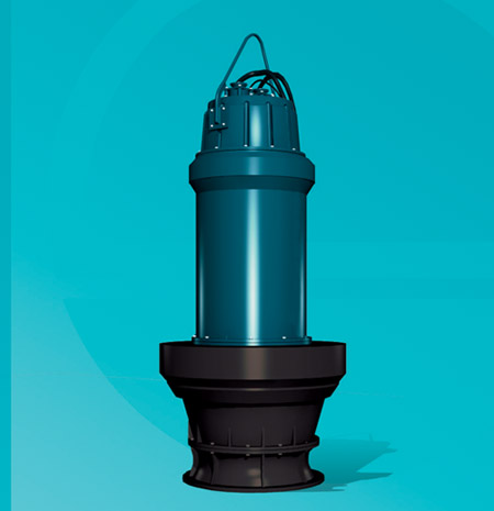 QZ(QH)型潜水轴(混)流电泵